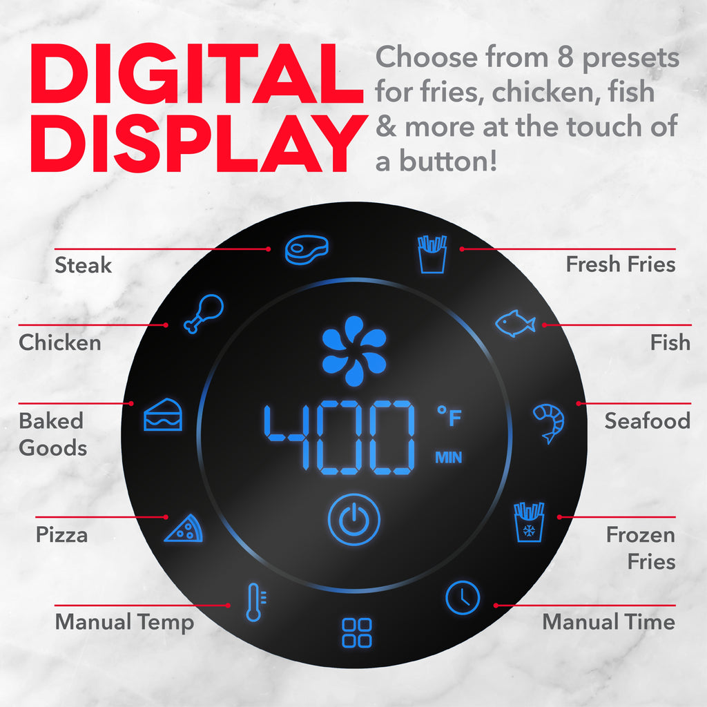 Aircrisp Pro Digital Air Fryer 3Qt.
