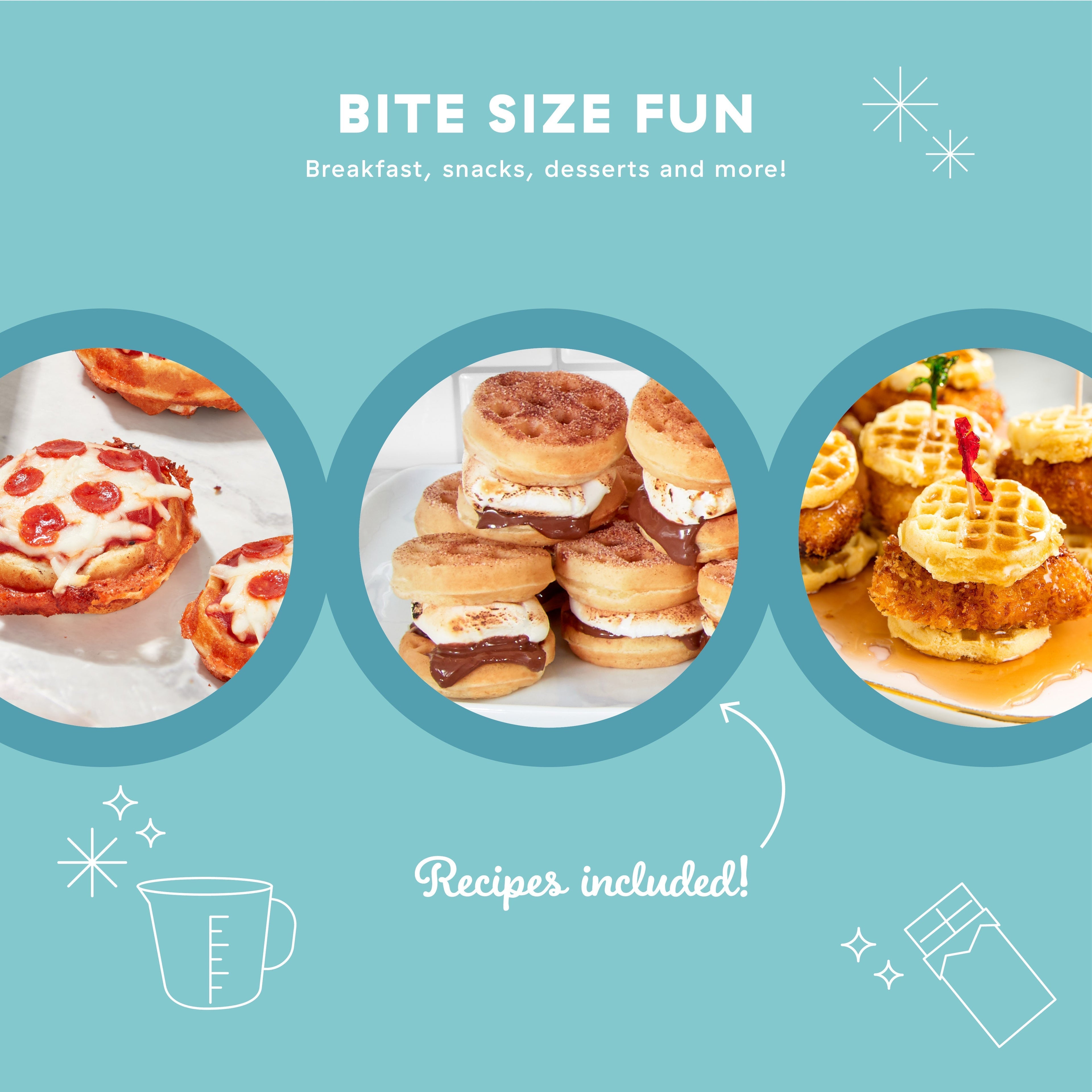 Delish by Waffle Bite Maker