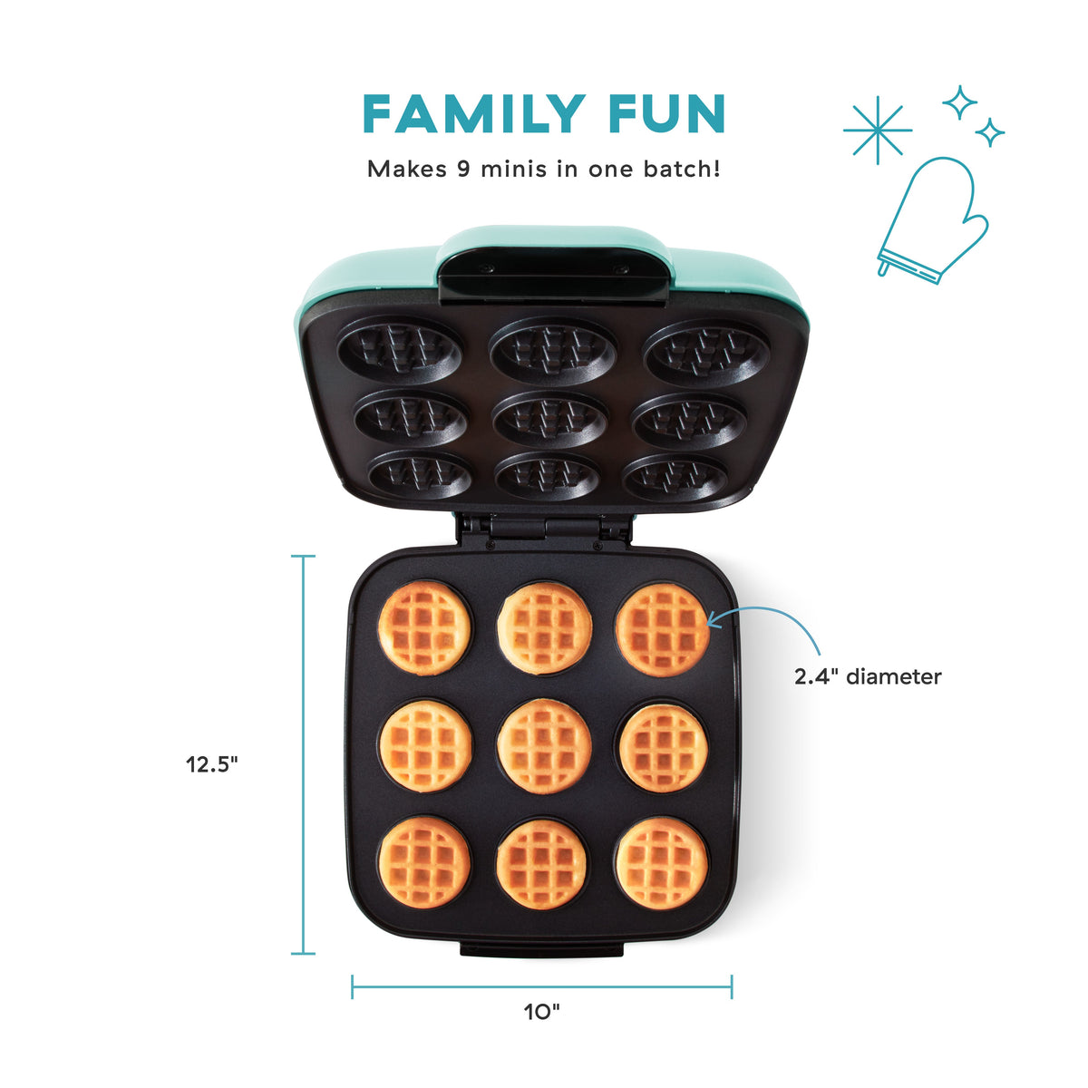 Delish by Waffle Bite Maker