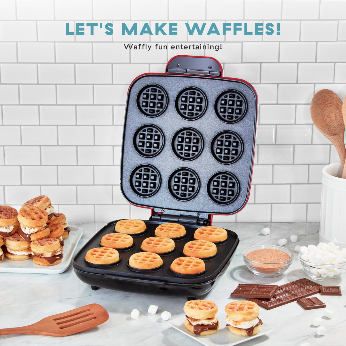 Delish by Waffle Bite Maker
