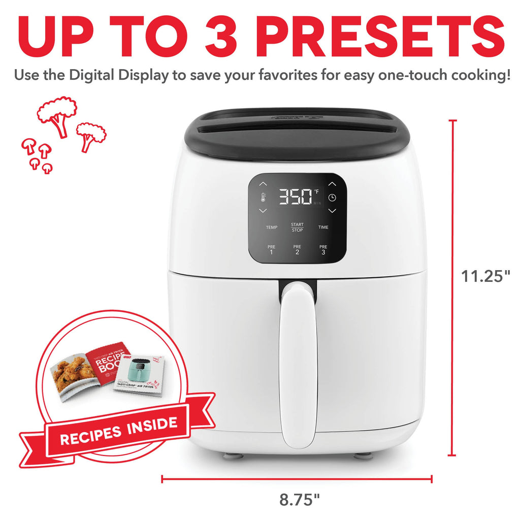 Digital Tasti-Crisp Air Fryer 2.6QT