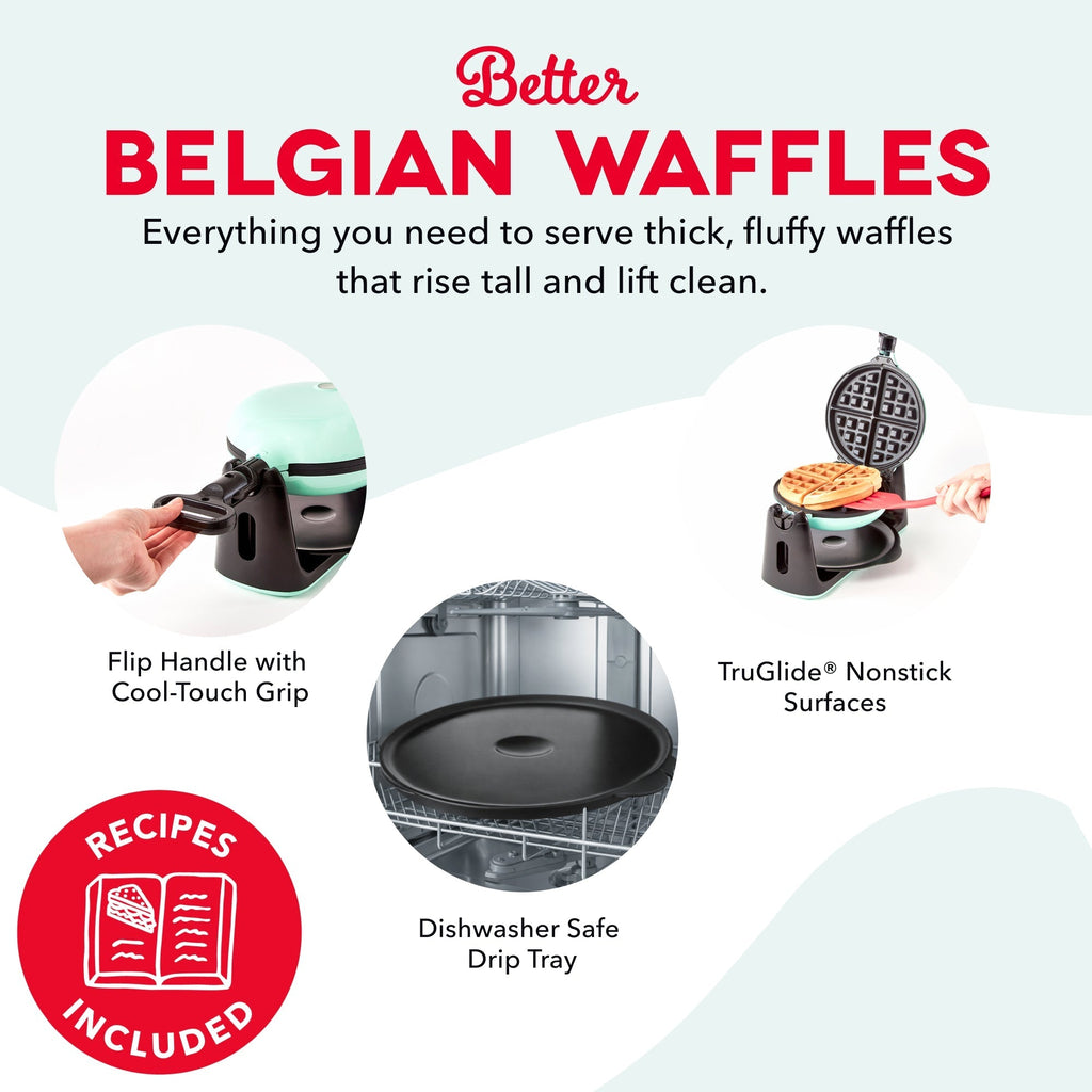 Flip Belgian Waffle Maker
