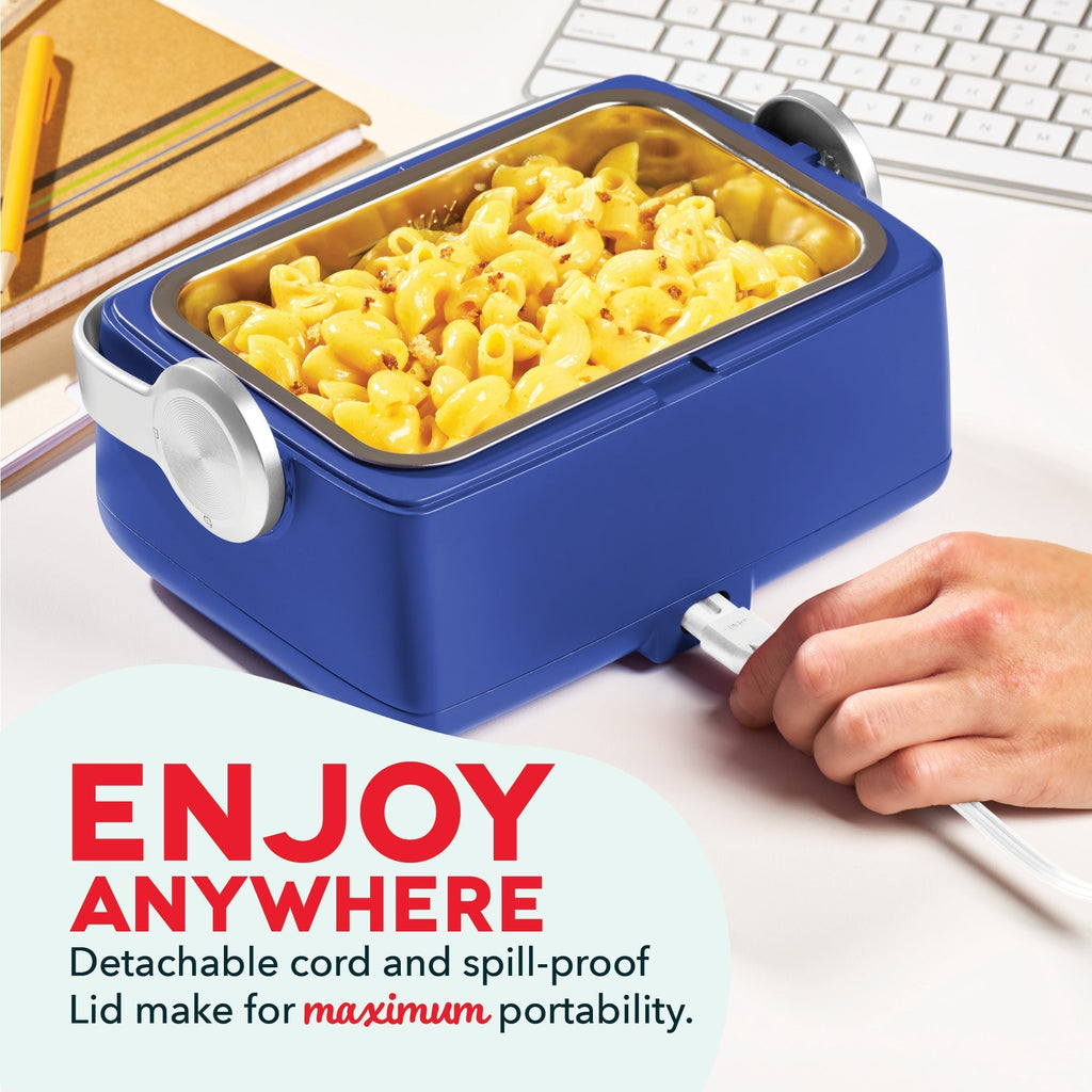 Hot2Go Electric Lunchbox (30 Ounce + Utensils)