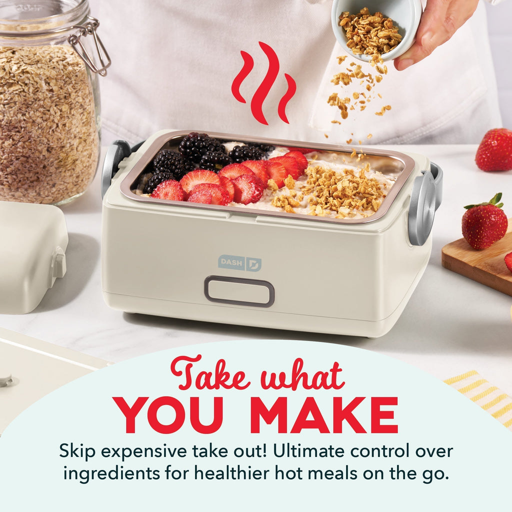 Hot2Go Electric Lunchbox (30 Ounce + Utensils)
