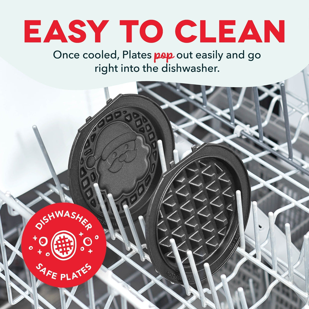 MultiMaker Mini System with Removable Plates: Waffle & Griddle