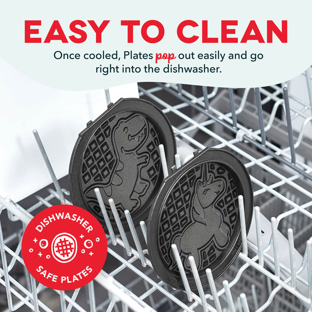 MultiMaker Mini System with Removable Plates: Waffle & Griddle