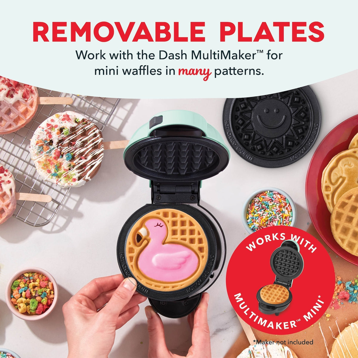 MultiMaker Mini System: Removable Plate Sets