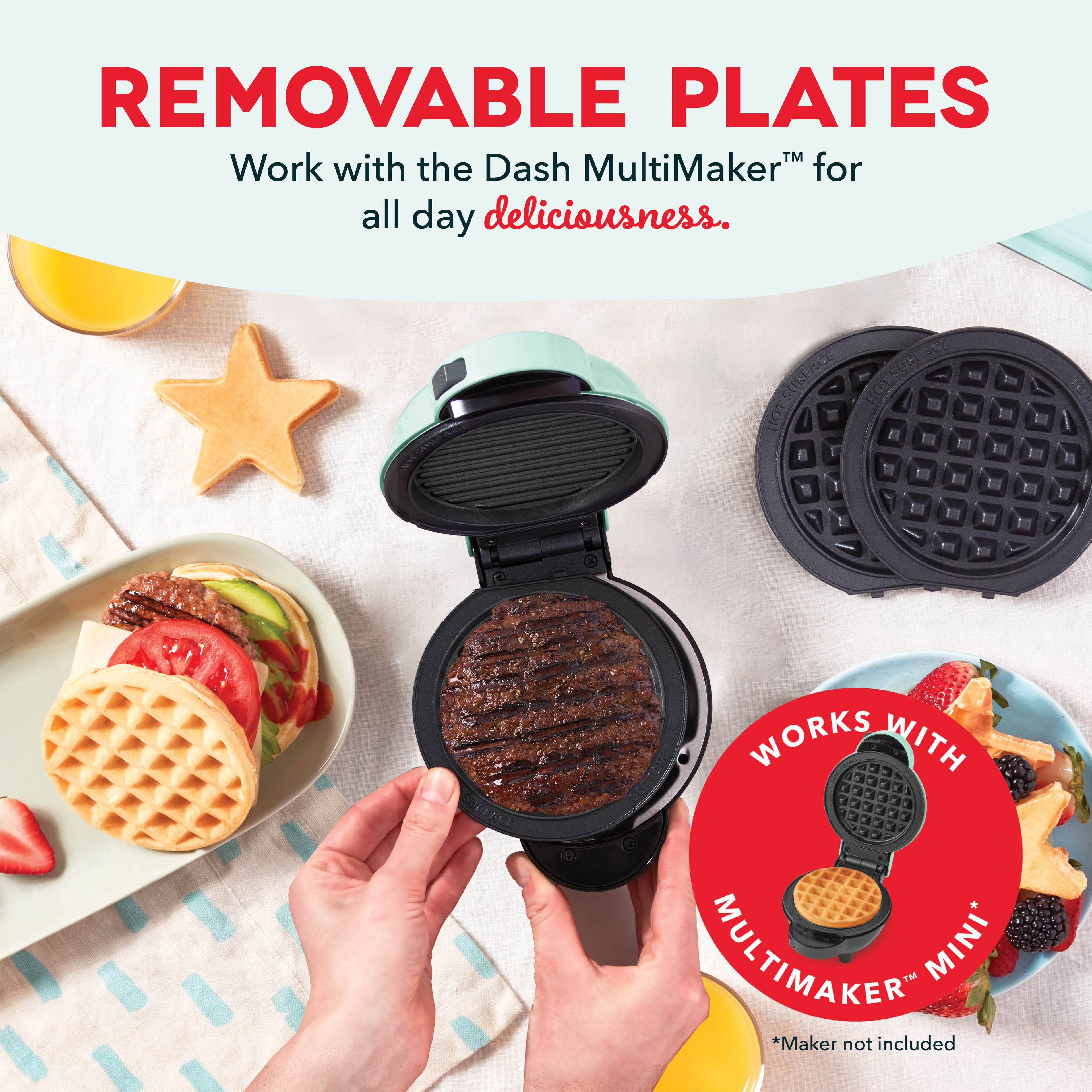 MultiMaker Mini System: Removable Plate Sets