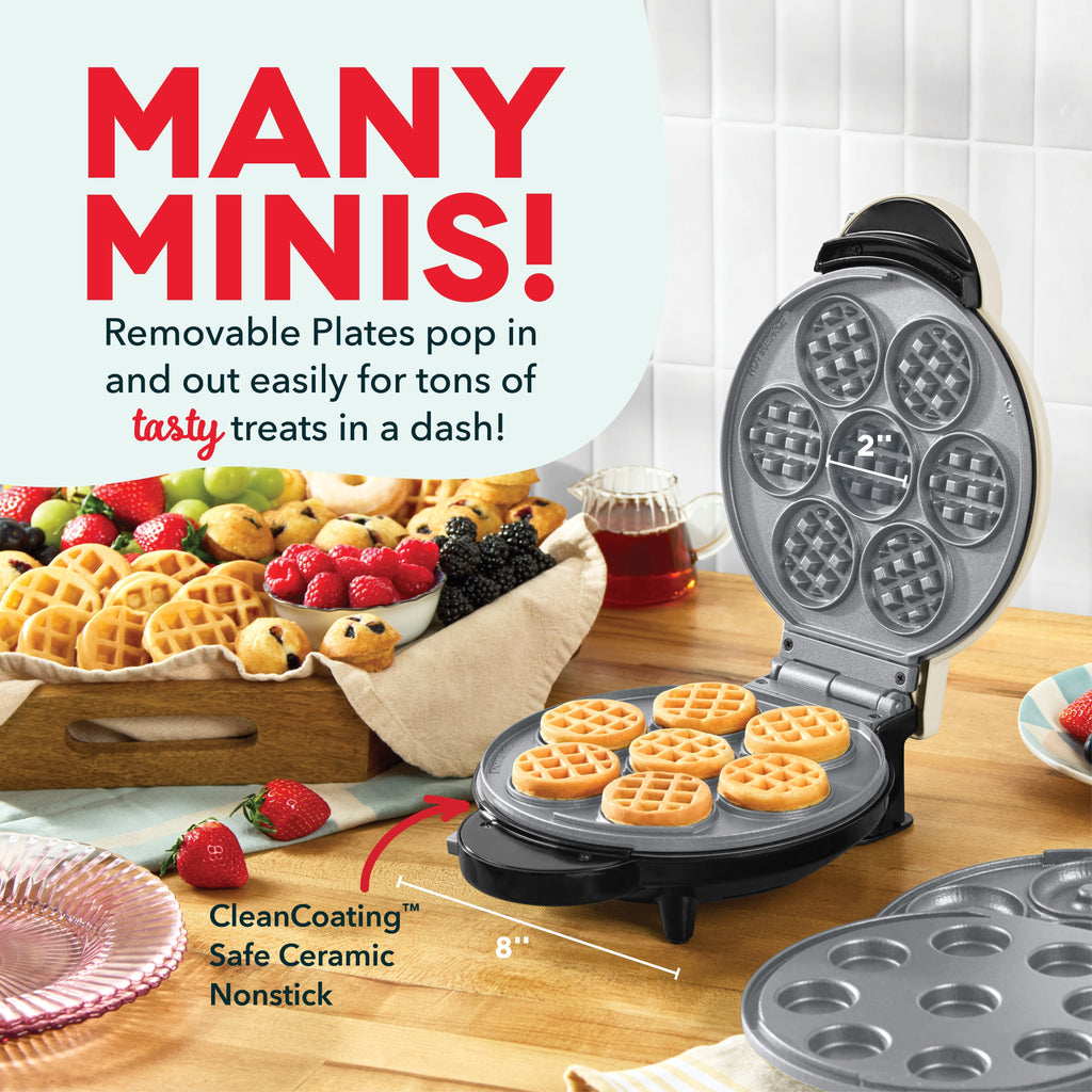 MultiMaker Treat Maker System: Waffle Bite, Mini Donut, Mini Cupcake