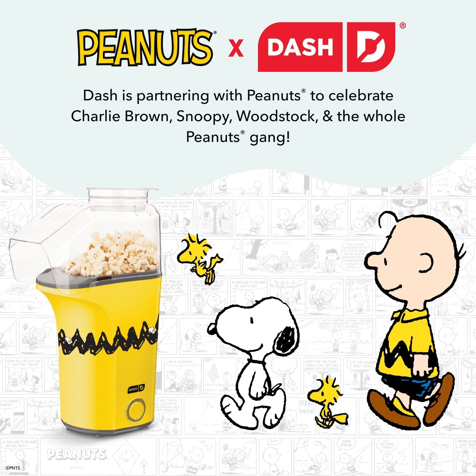 Peanuts Fresh Pop Popcorn Maker